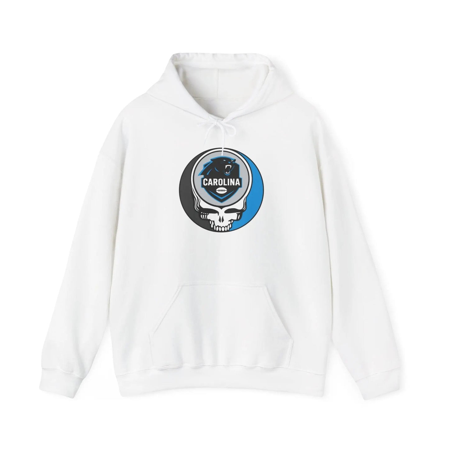Grateful Dead Stealie Carolina Panthers Stealie Unisex Hoodie NFL