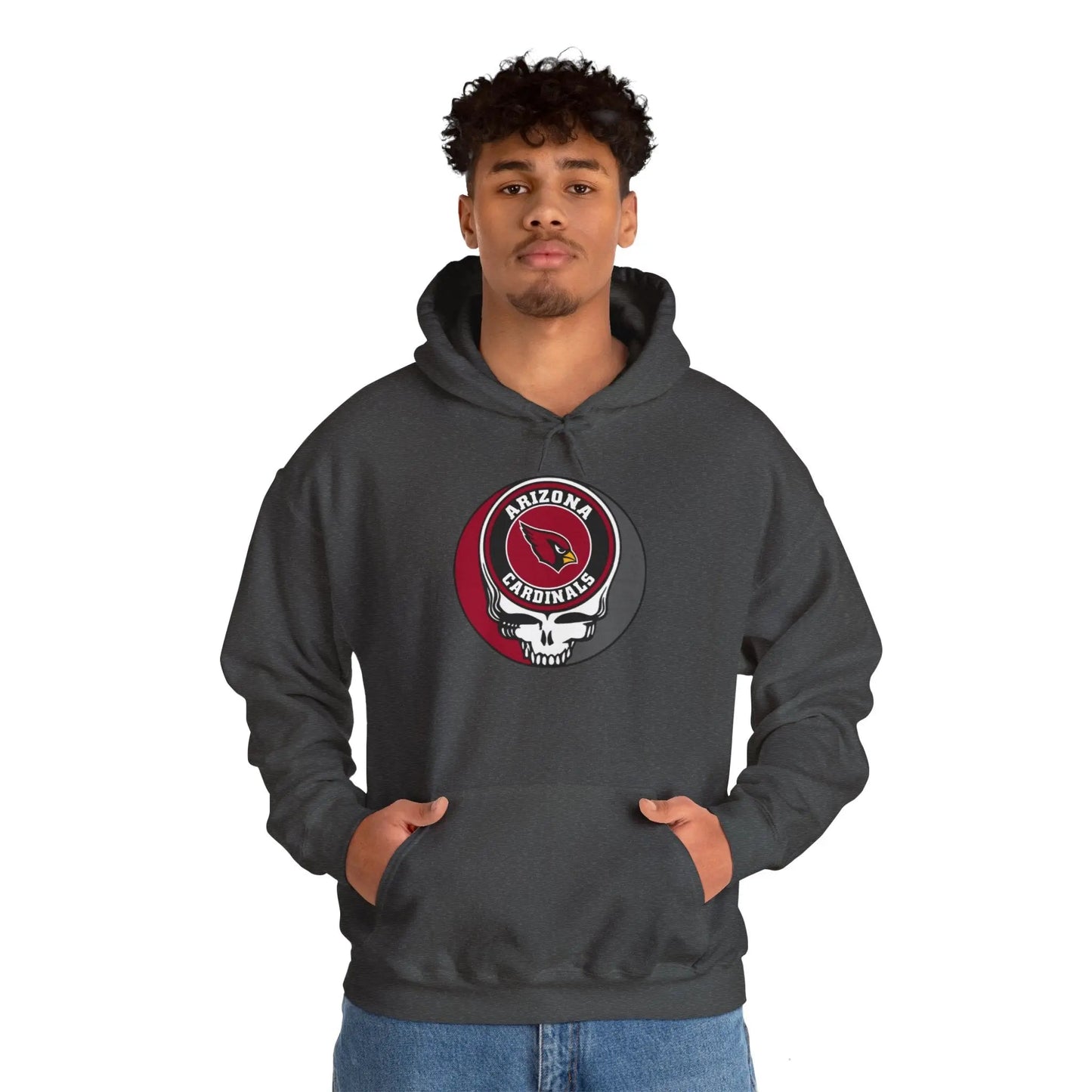 Arizona Cardinals Grateful Dead Unisex Hoodie The Gridiron Collection