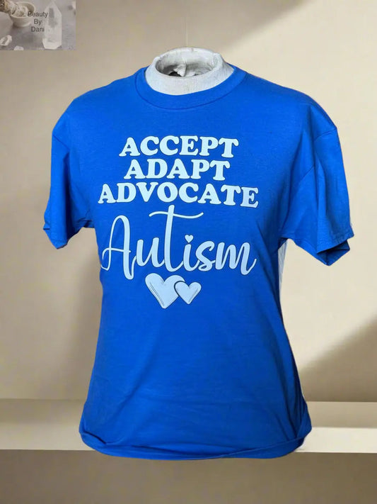Autism Awareness Cotton T-Shirt Comfortable Supportive Apparel