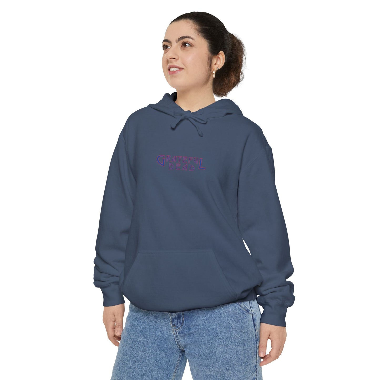 Tie-Dye Two-Sided Unisex Garment-Dyed Hoodie Bear Vineyard Collection