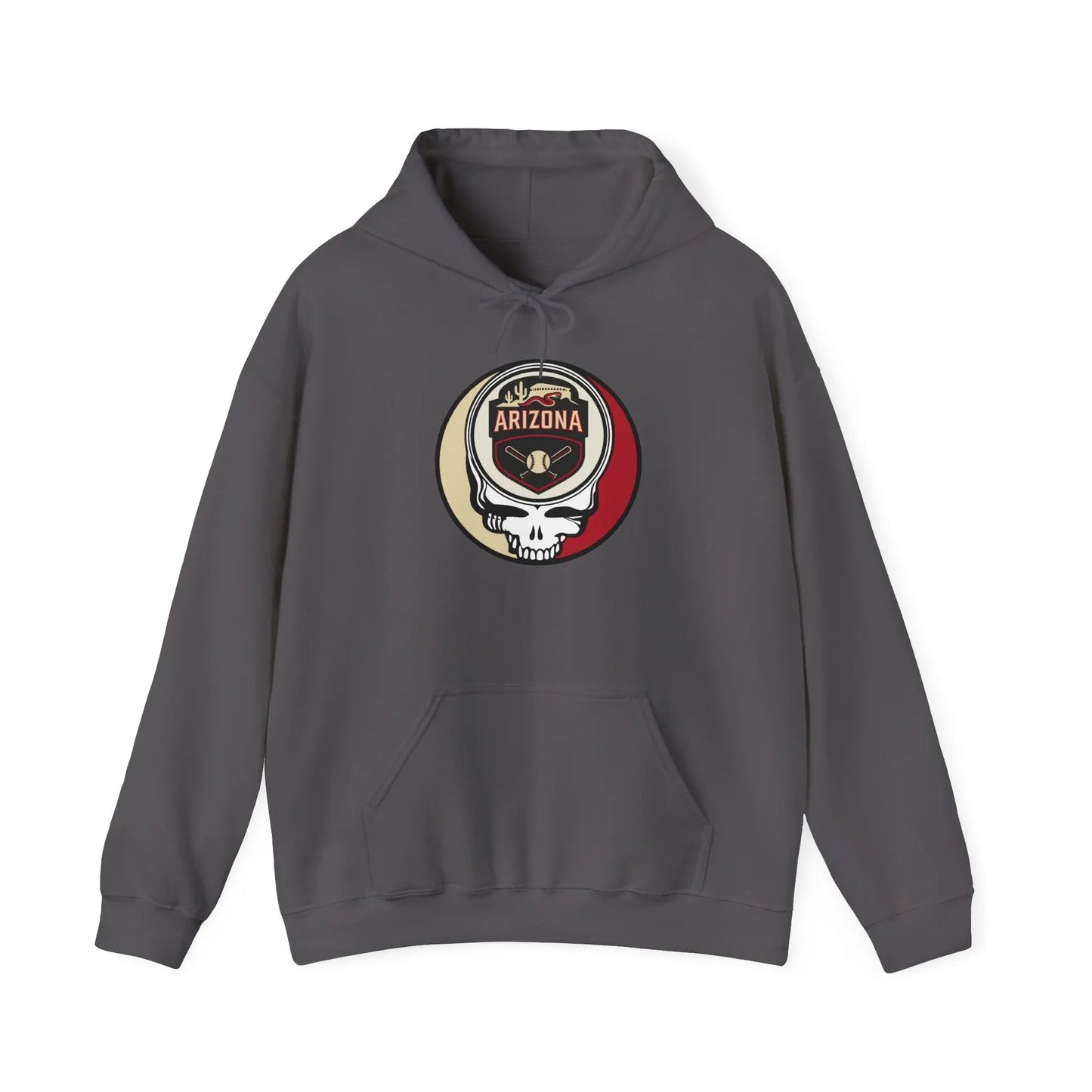 Grateful Dead Unisex Heavy Blend Hooded Sweatshirt Arizona Baseball Edition The Ballpark Collection