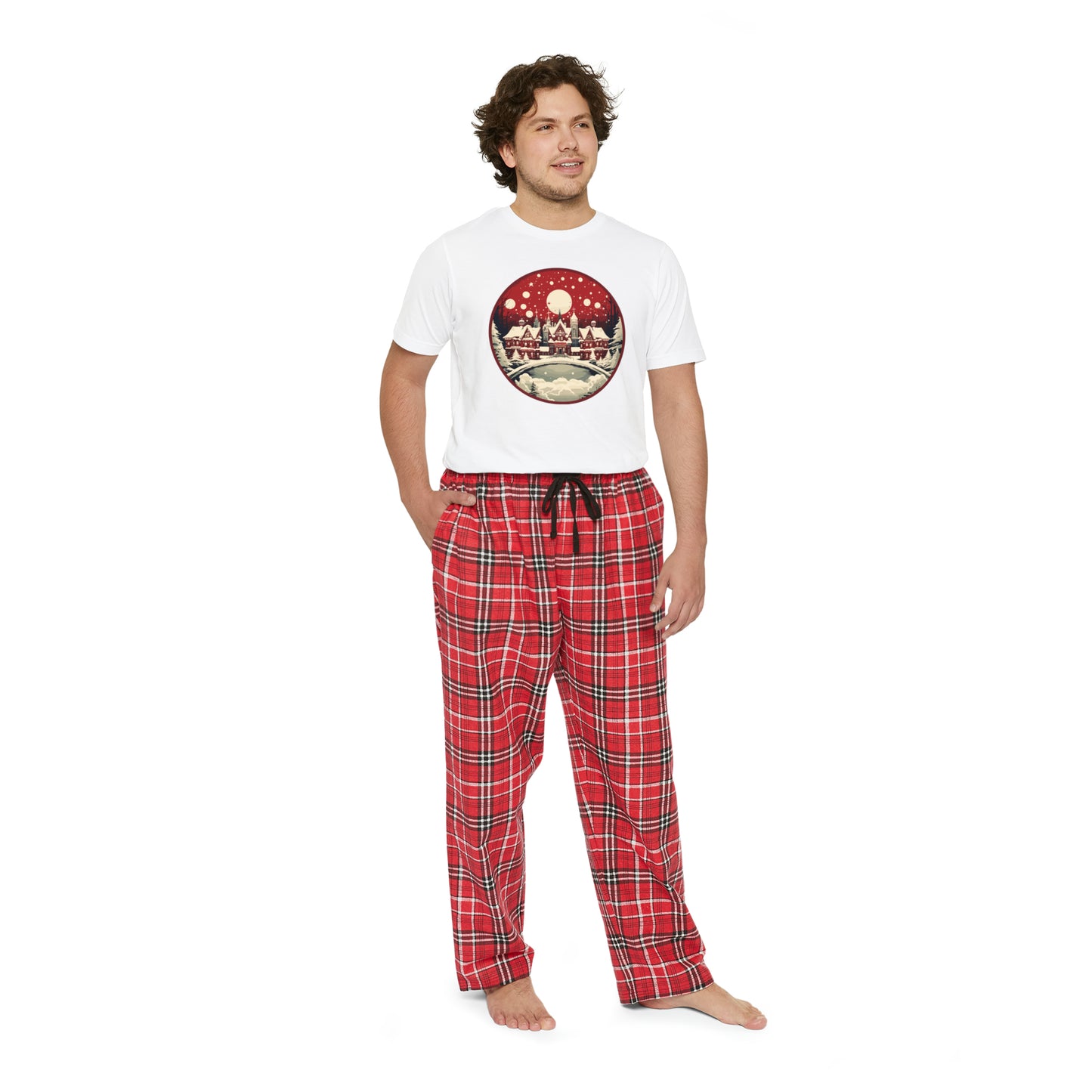 Christmas Men's Short Sleeve Pajama Set