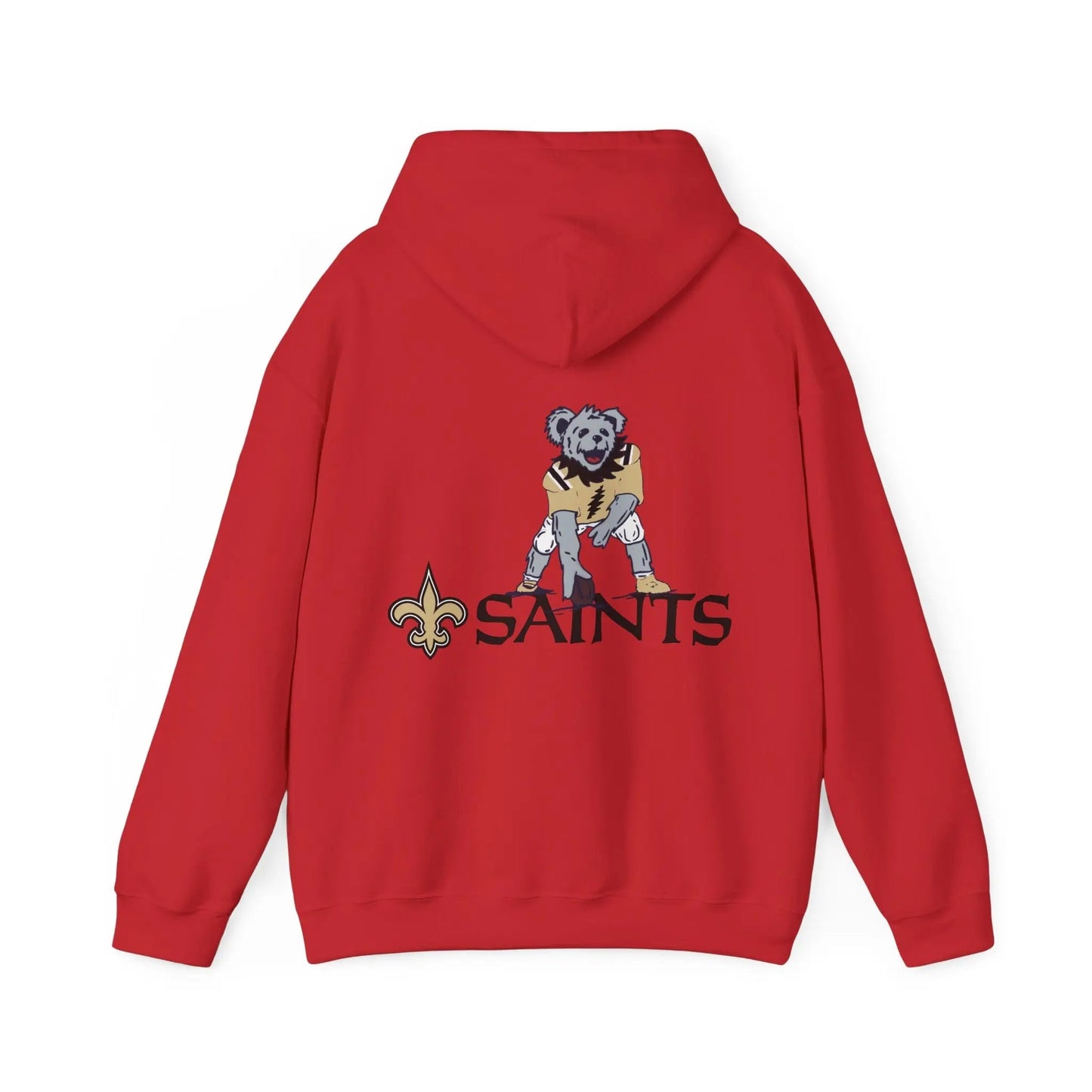 New Orleans Saints Dancing Bear Unisex Hoodie Two-Sided The Gridiron Collection