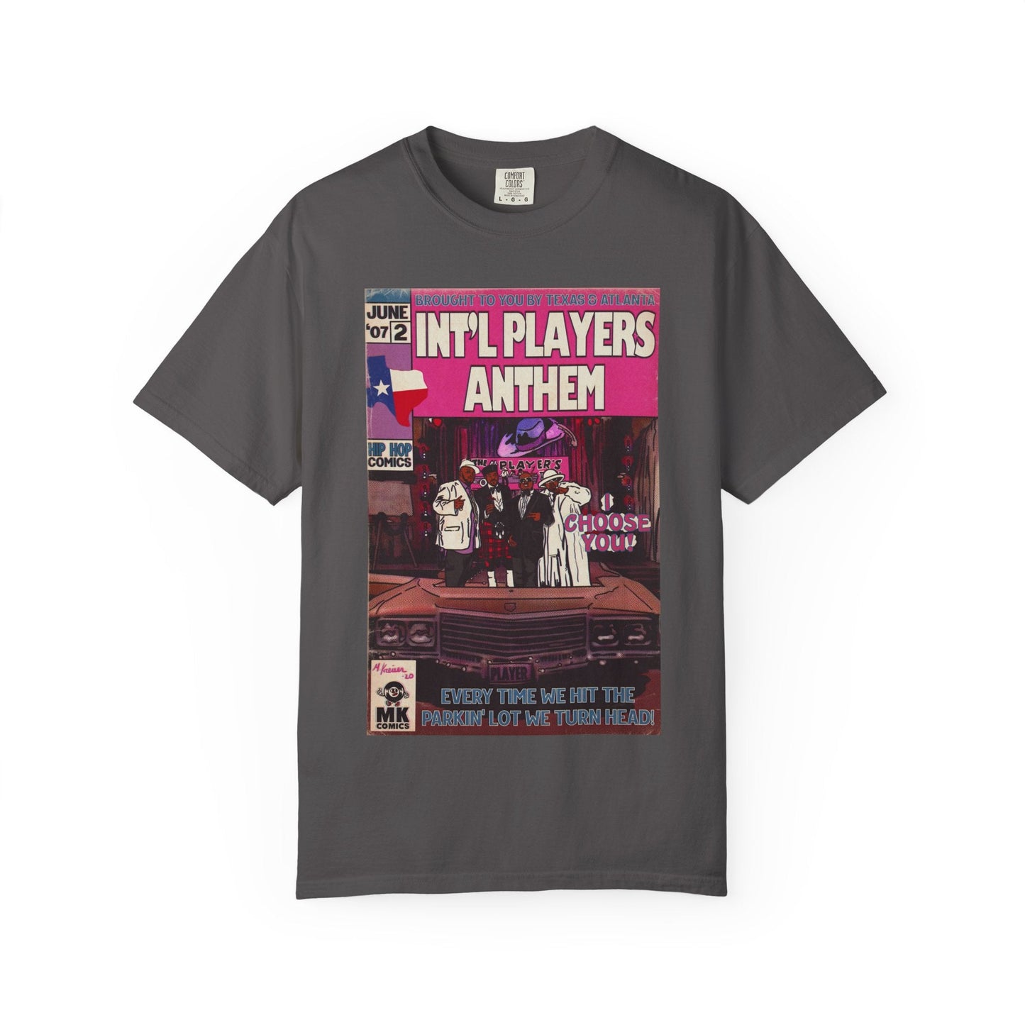 Int’l Players Anthem Unisex Comfort Colors T-shirt