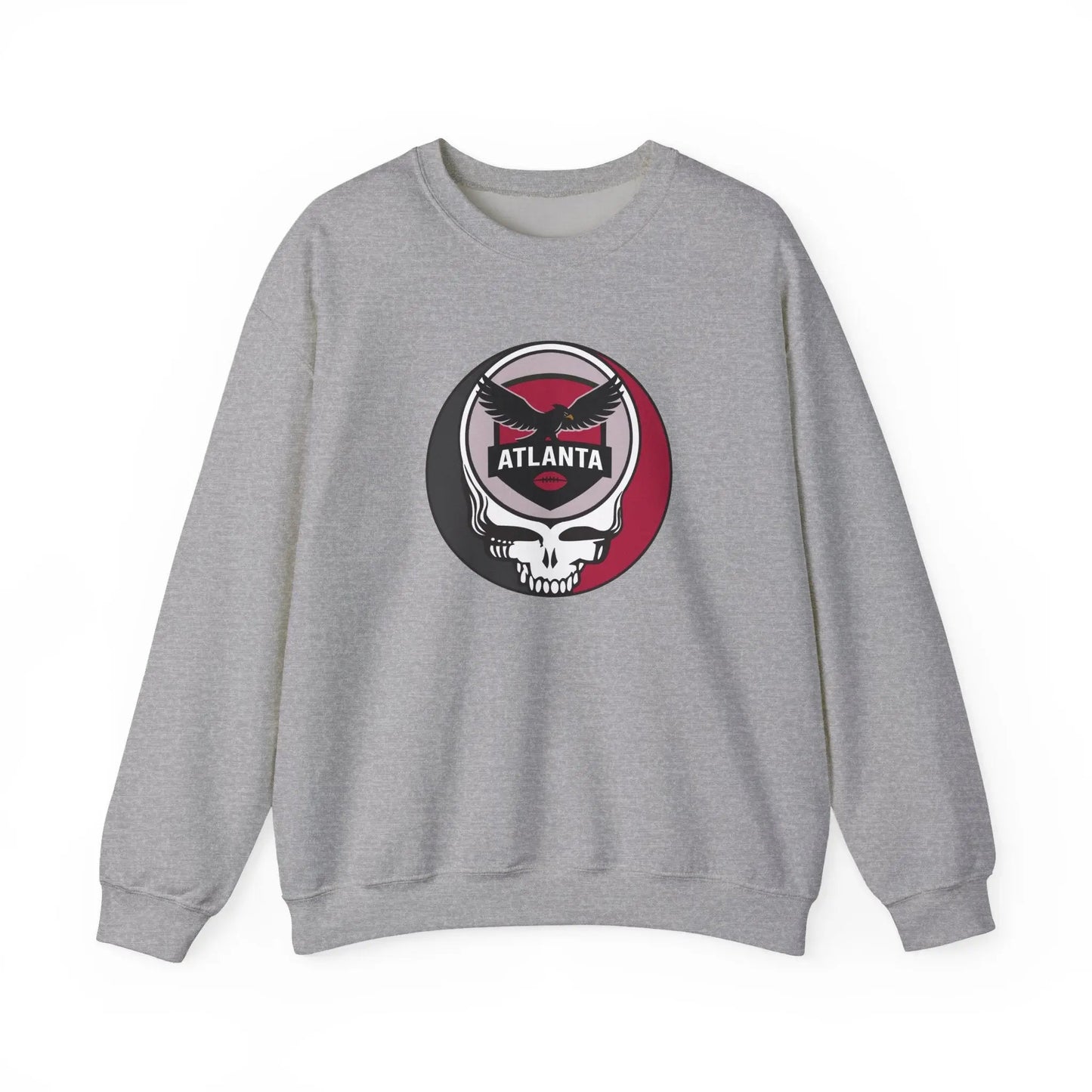 Gridiron Collection Atlanta Falcons Grateful Dead Stealie Crewneck Sweatshirt