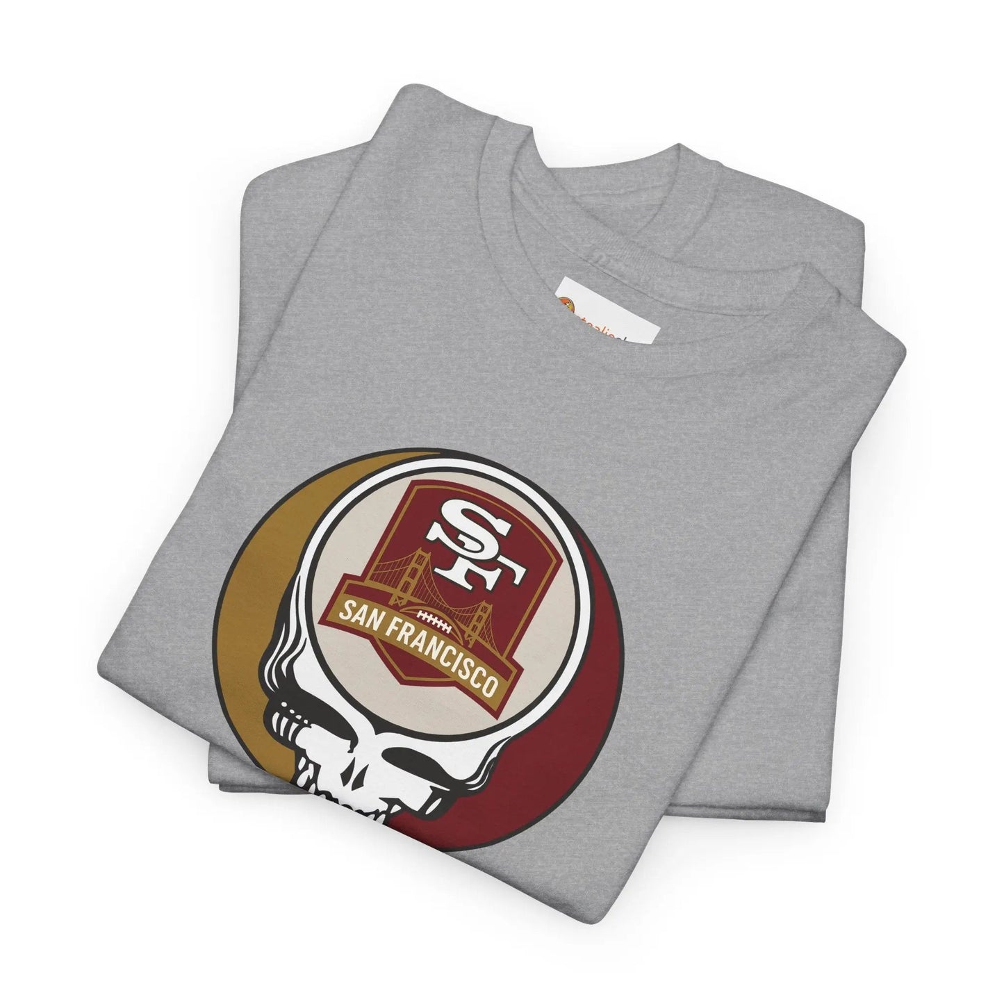 San Francisco 49ers Steal Your Face T-Shirt Grateful Dead NFL