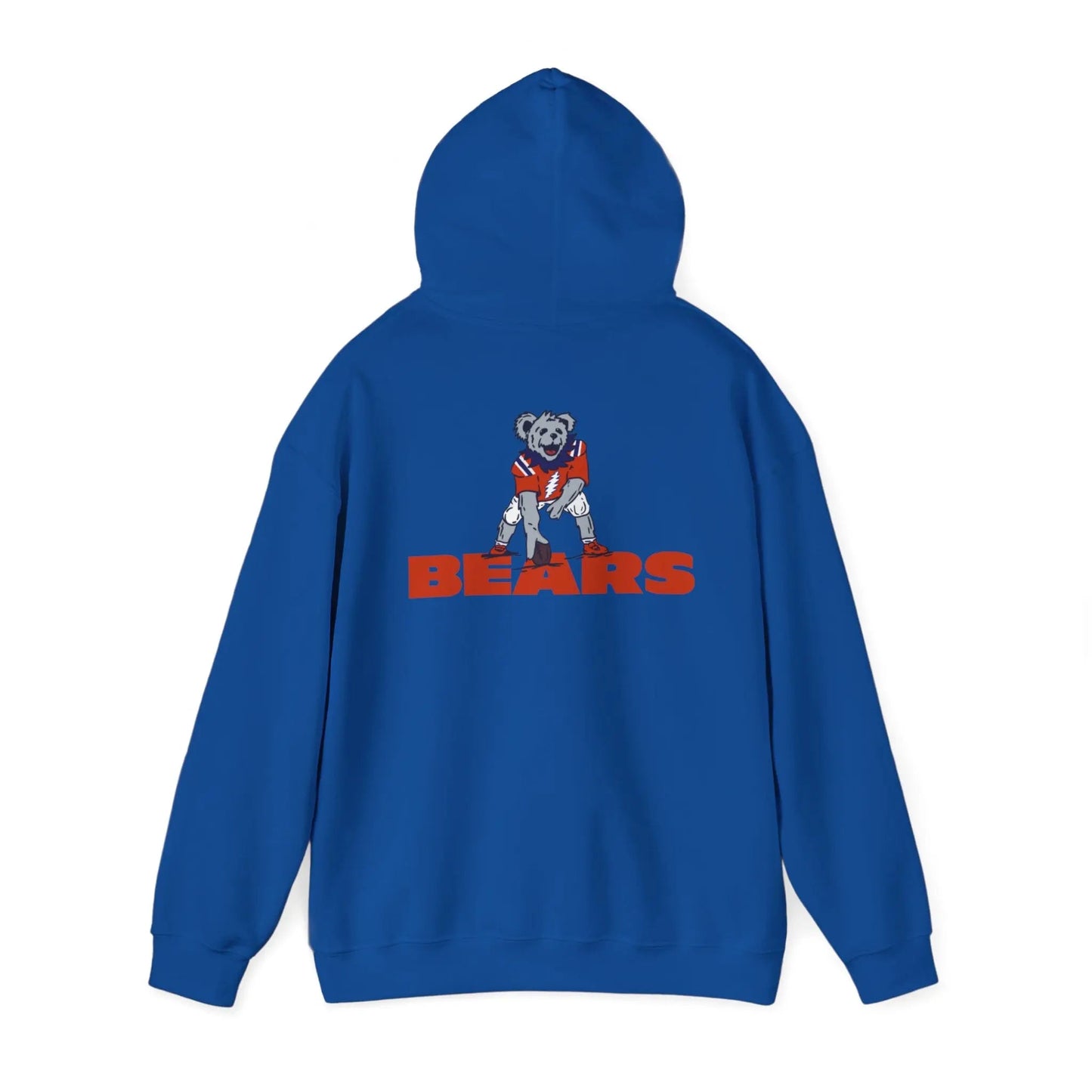 Chicago Bears Dancing Bear Unisex Hoodie Two-Sided The Gridiron Collection