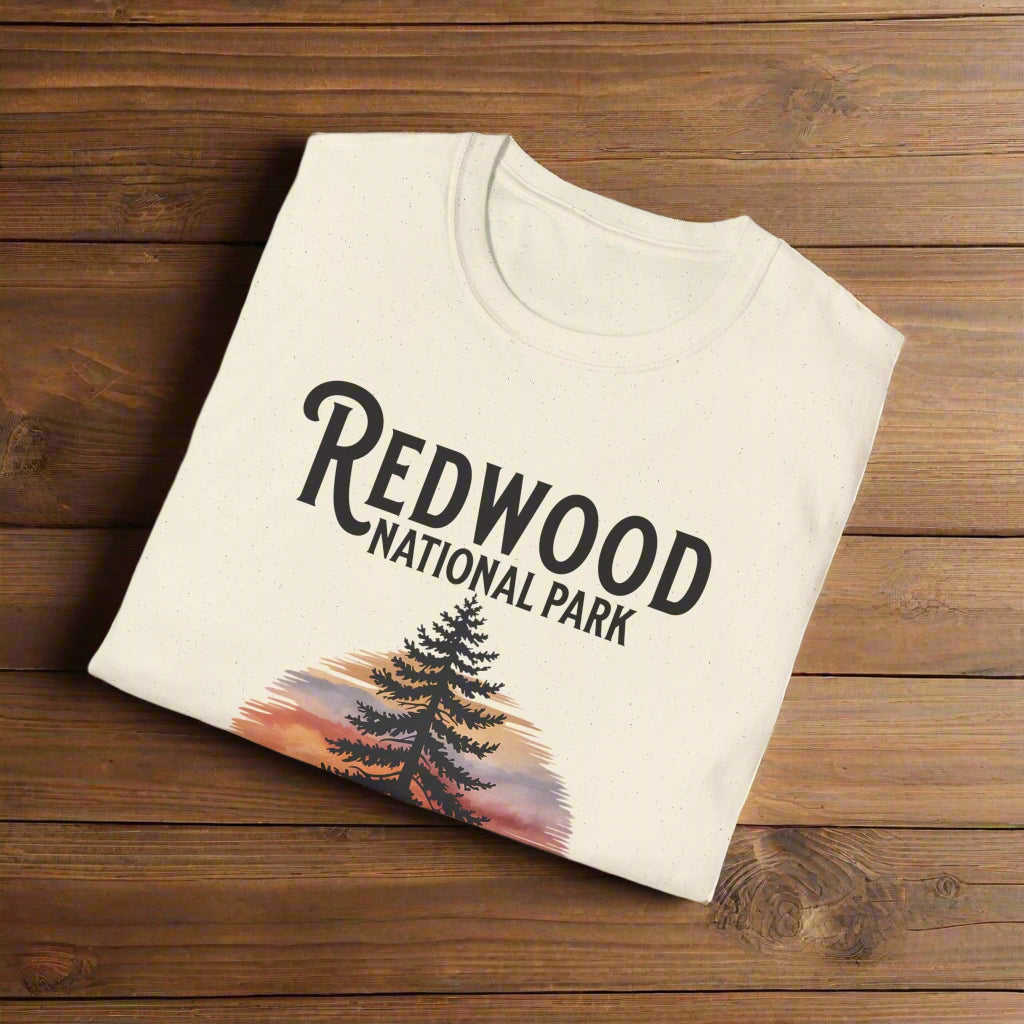 Protect Our Parks Redwood National Park Unisex Fit Soft T-Shirt