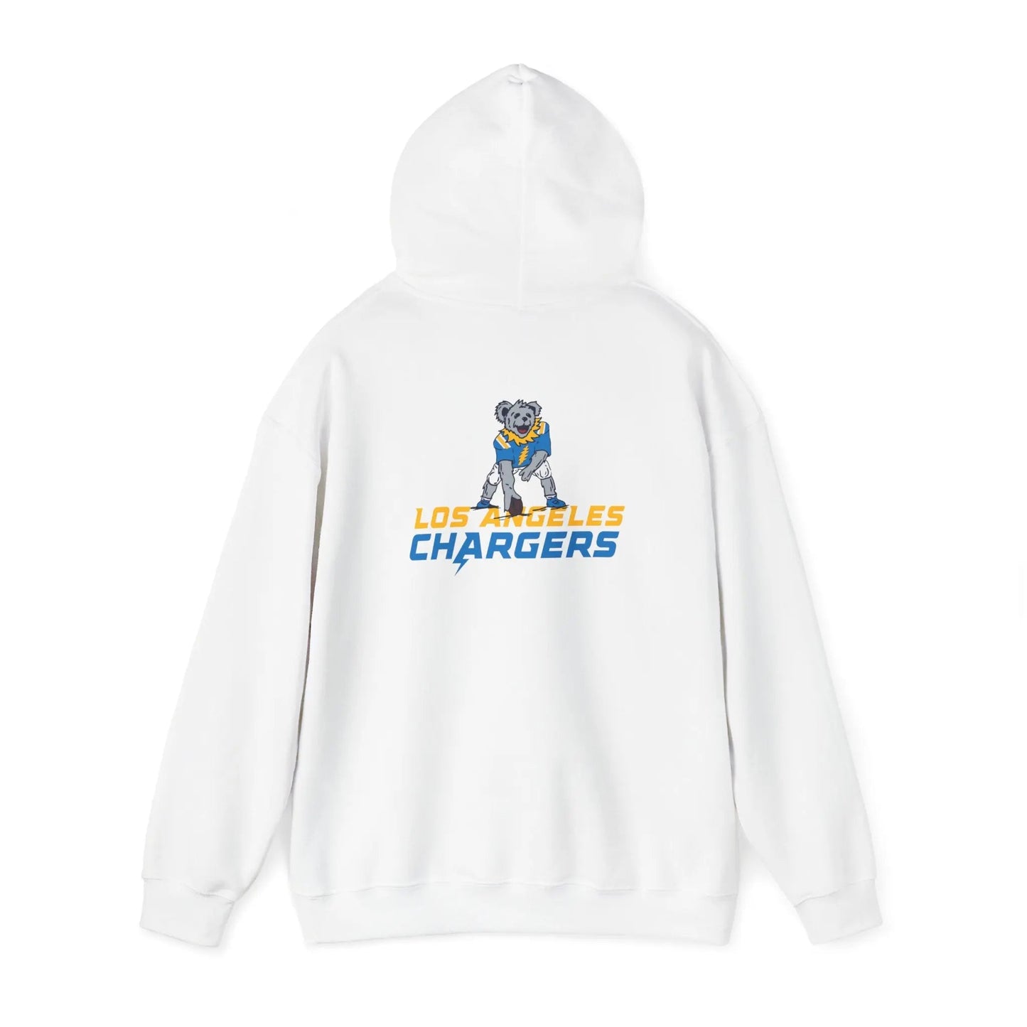 Los Angeles Chargers Dancing Bear Unisex Hoodie Two-Sided The Gridiron Collection