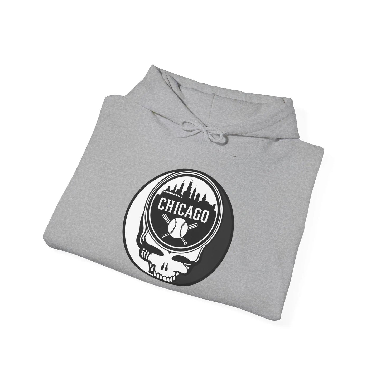 Chicago Baseball Edition Unisex Heavy Blend Hoodie Grateful Dead