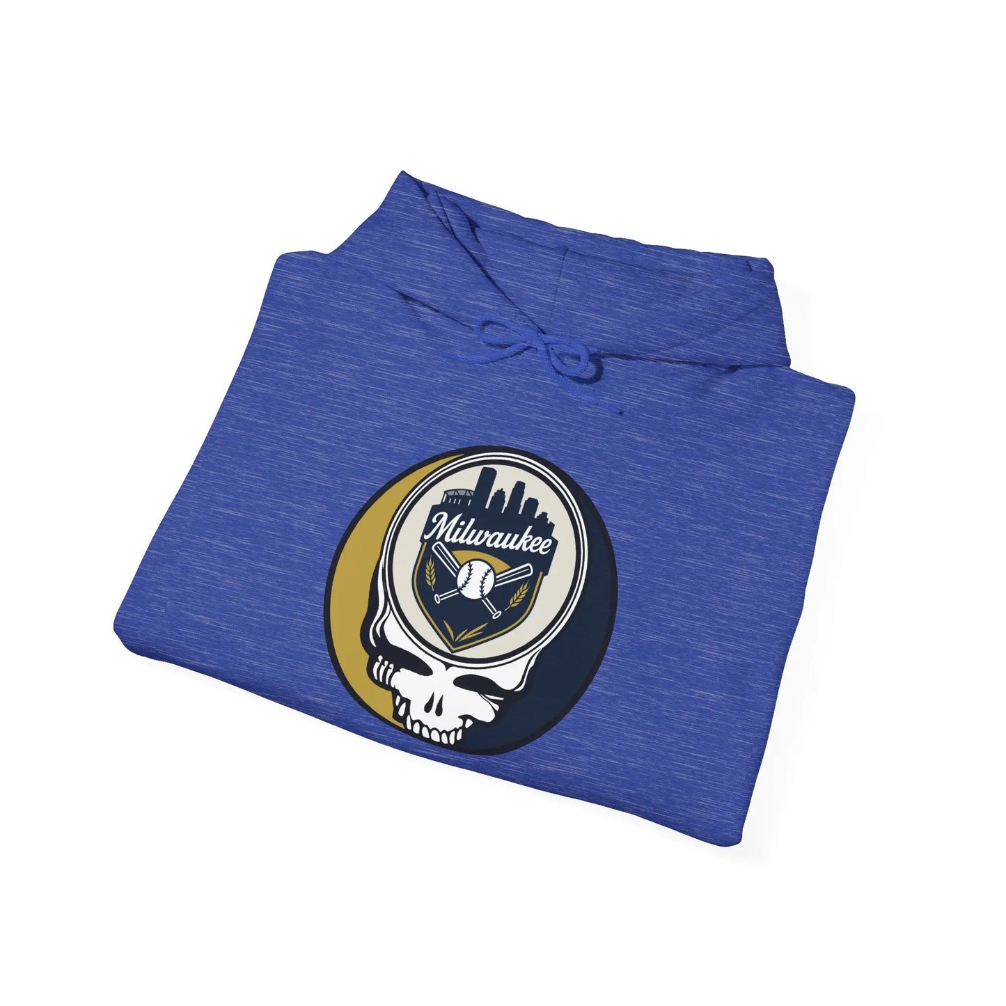 Milwaukee Baseball Edition Grateful Dead Unisex Heavy Blend Hoodie The Ballpark Collection