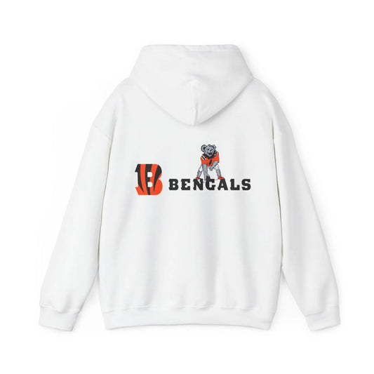 Cincinnati Bengals Dancing Bear Unisex Hoodie Two-Sided The Gridiron Collection