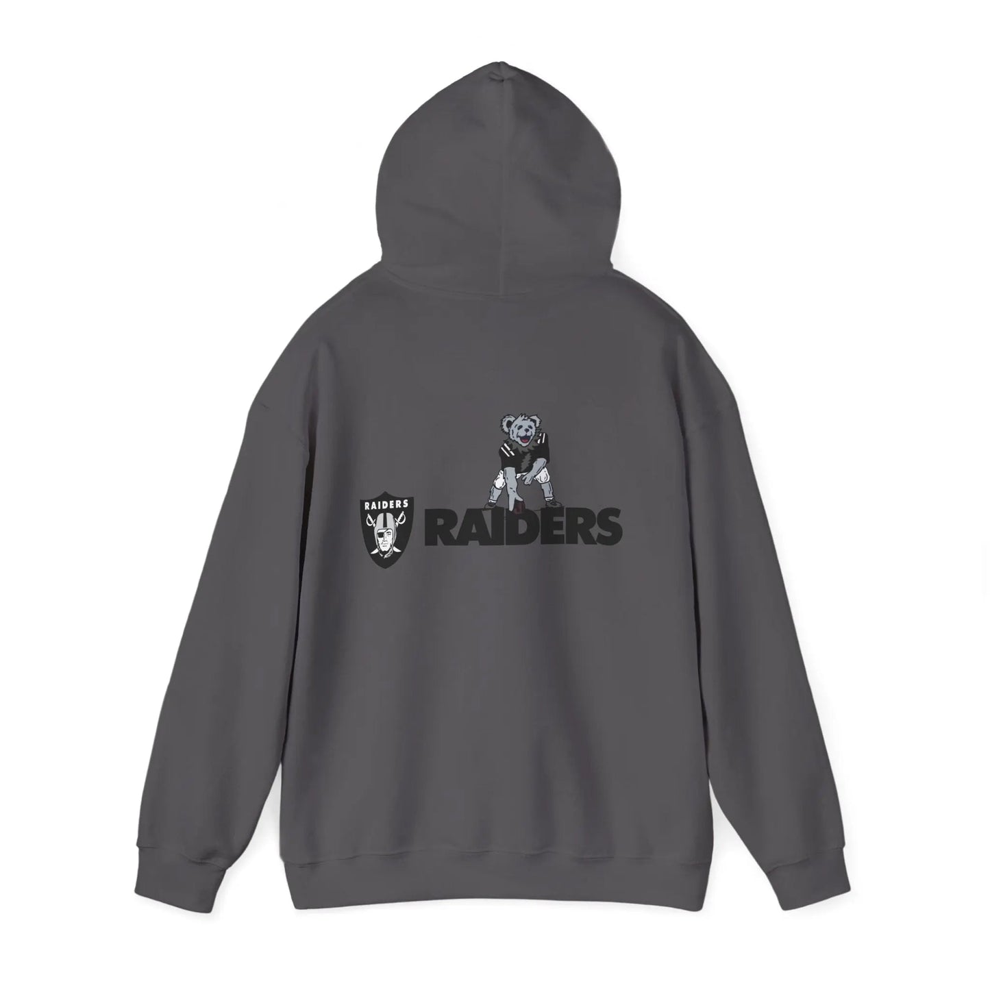 Las Vegas Raiders Dancing Bear Two-Sided Unisex Hoodie The Gridiron Collection