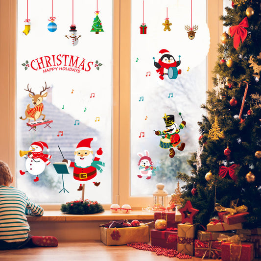 Creative Christmas Large Wall Sticker PVC Mural