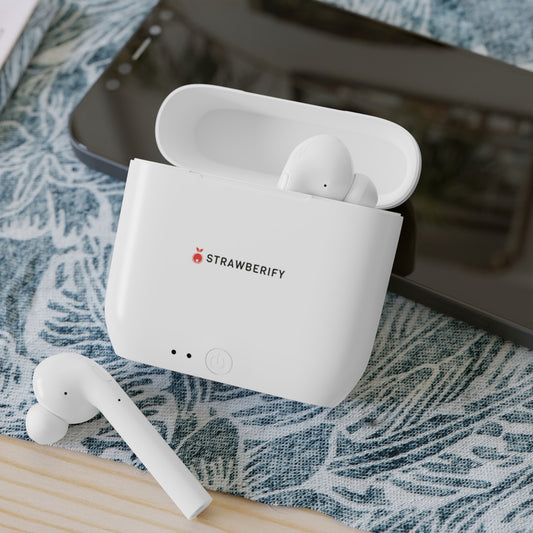 Wireless Earbuds Ergonomic True Wireless Earbuds Essos Strawberify