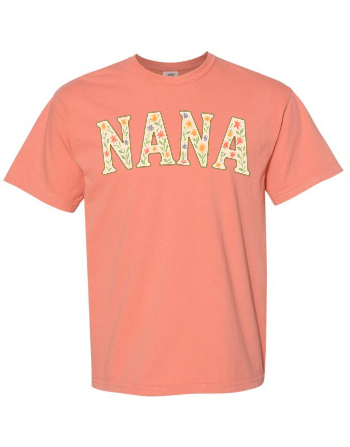 Floral Title Customizable Heavy Blend Tee Make Your Own
