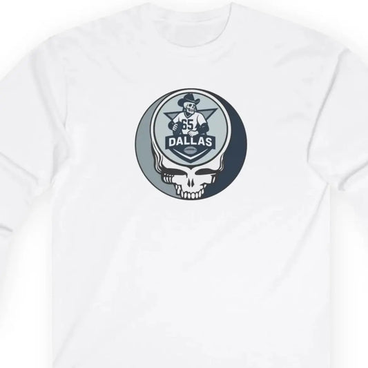 Grateful Dead Ultra-Cotton Long Sleeve Tee Dallas Edition The Gridiron Collection