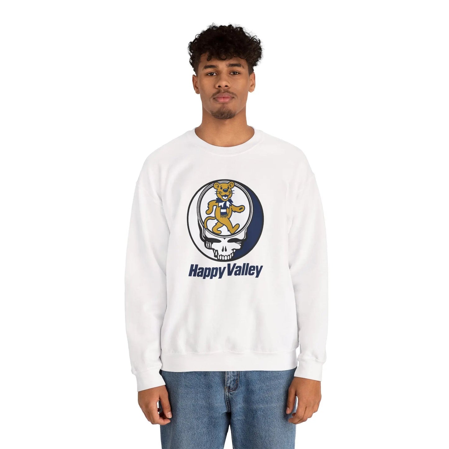 Happy Valley Dancing Lion Stealie Crewneck Sweatshirt