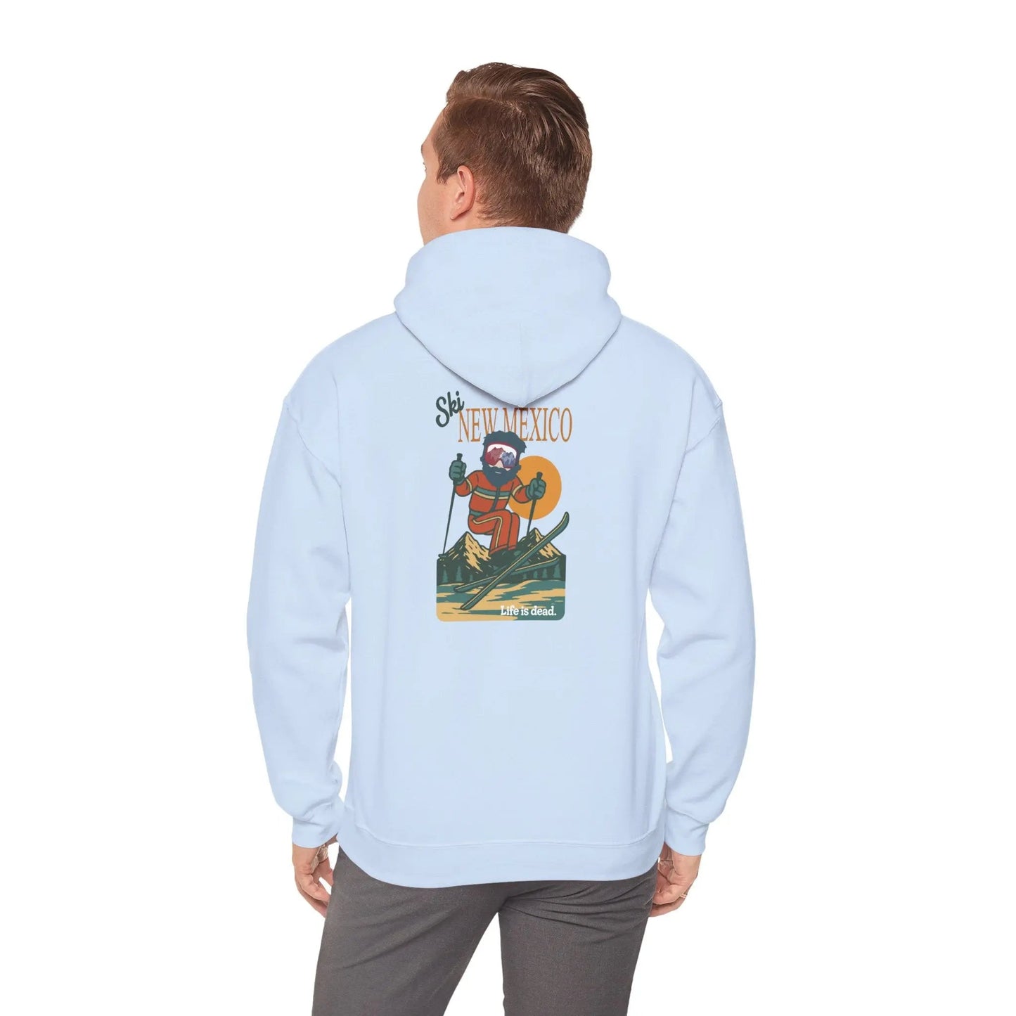 Grateful Dead Unisex Heavy Blend Hoodie Ski New Mexico