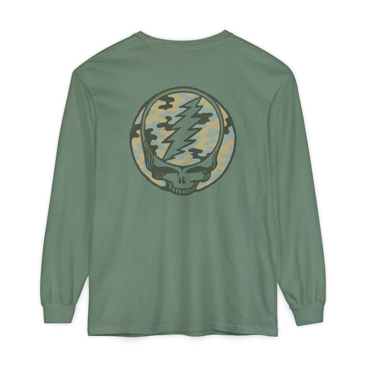Camo Stealie Garment-Dyed Long Sleeve T-Shirt Vineyard Collection