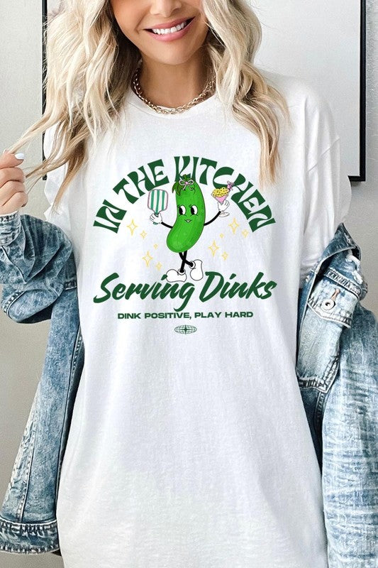 Serving Dinks Plus Heavy Cotton Tee Plus Size T-Shirt Gildan