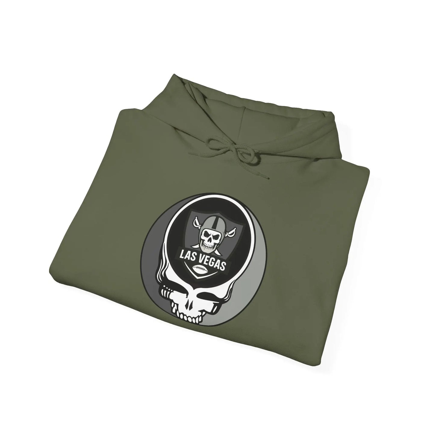 Las Vegas Raiders Stealie Hooded Sweatshirt NFL Grateful Dead The Gridiron Collection