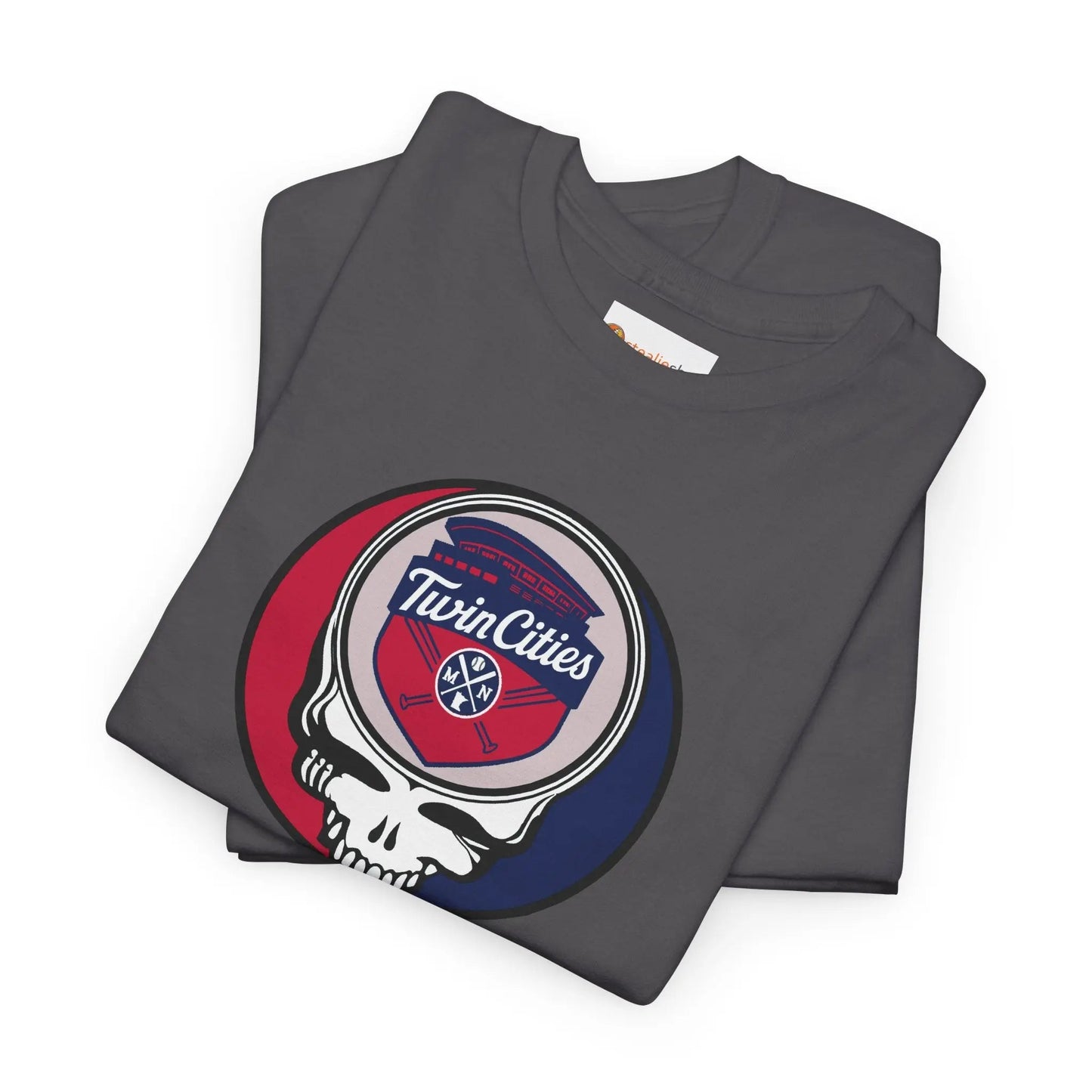Minnesota Twins Grateful Dead 'Steal Your Face' Baseball T-Shirt MLB