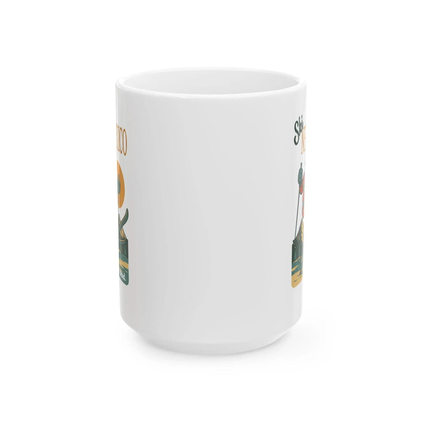 Ski New Mexico 15oz Ceramic Mug