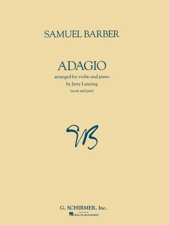 Adagio for Violin and Piano String Solo by Samuel Barber