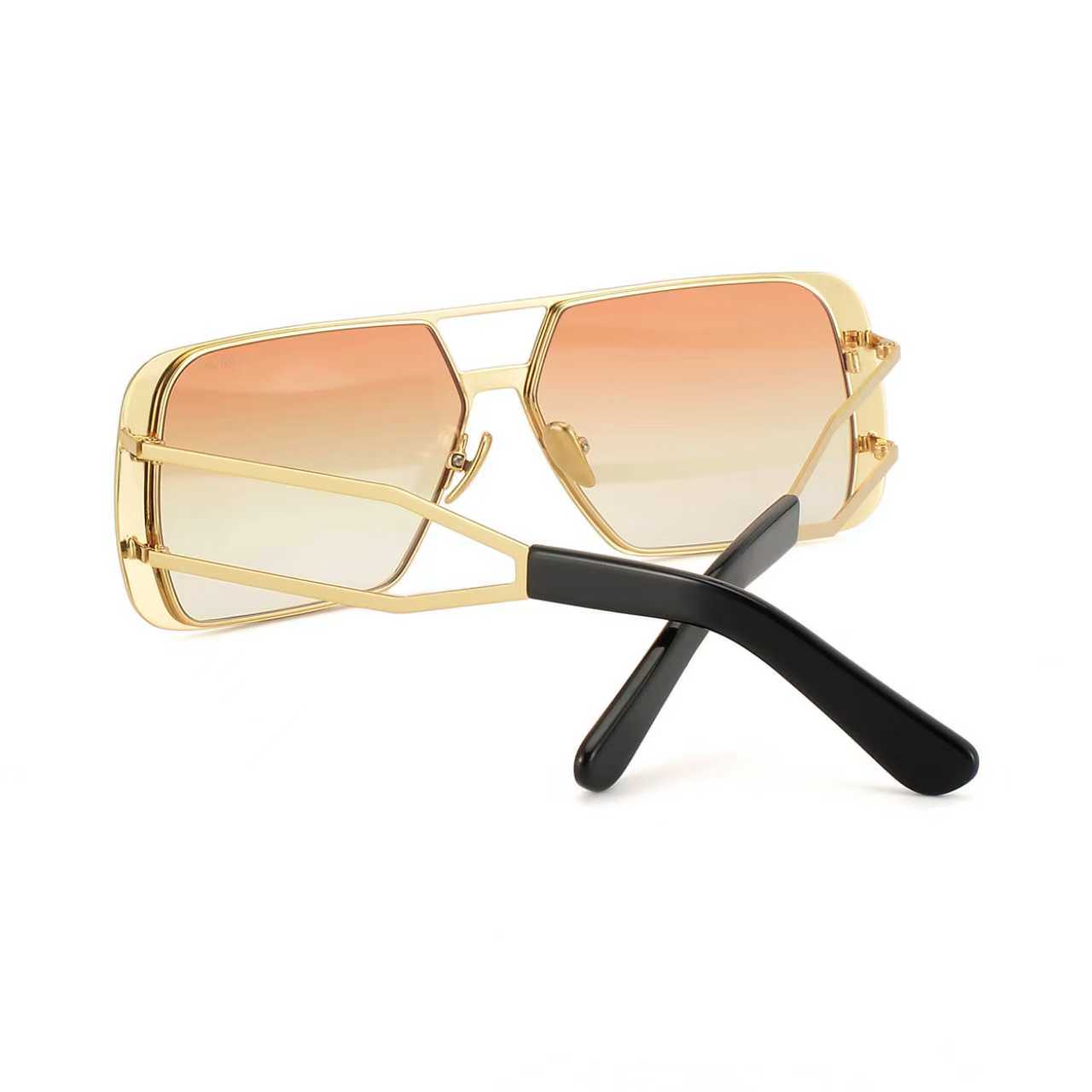 24k Gold Plated Aviator Sunglasses ROYALE EXCLUSIVE EYES. INC