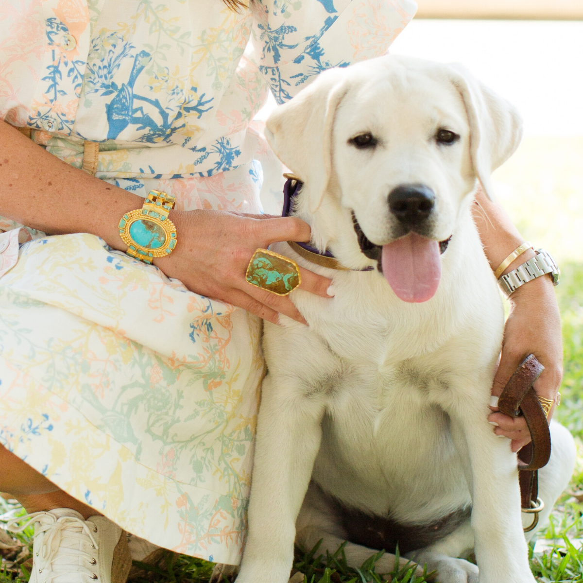 Shield Ring - Turquoise