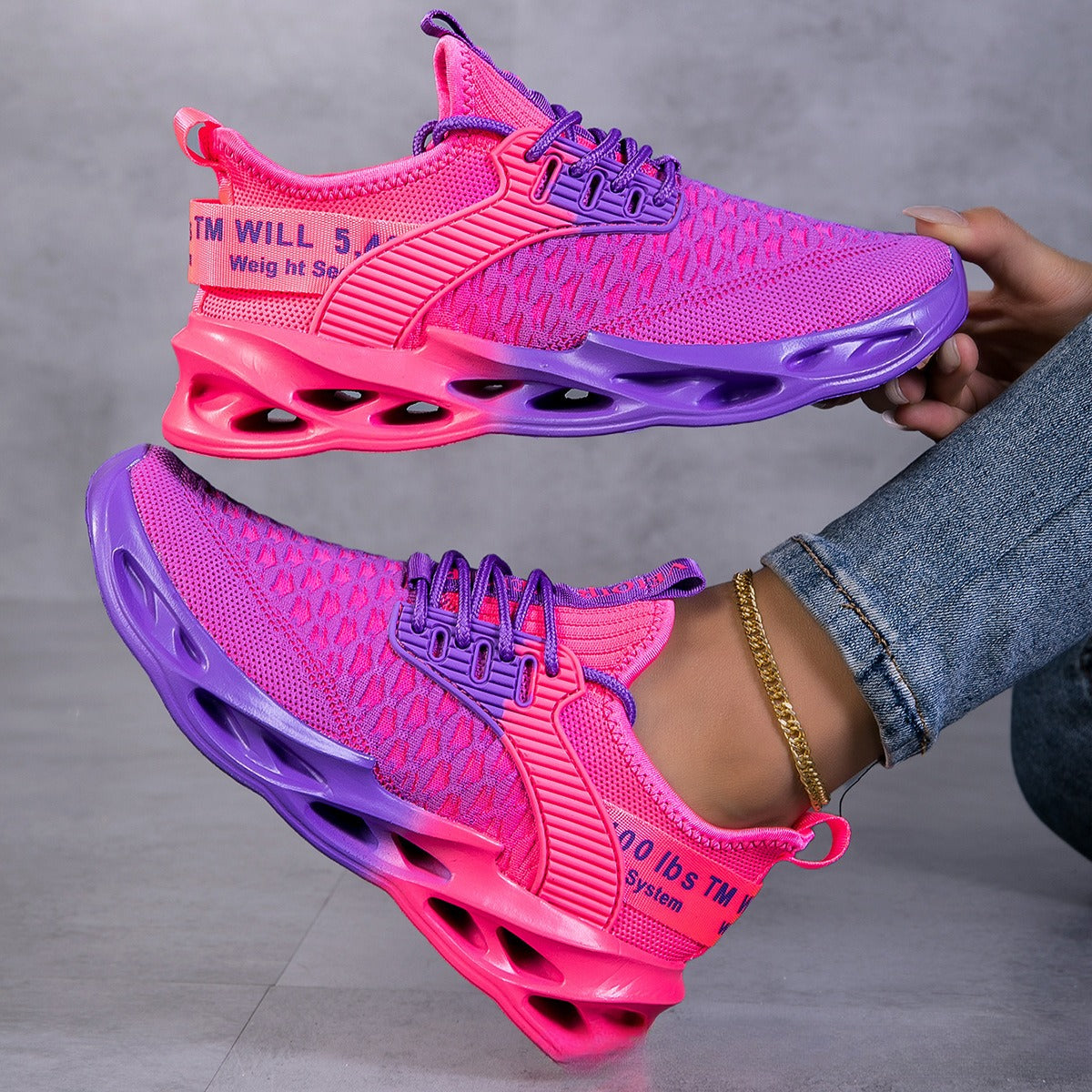 Women’s Casual Sporty Outdoor Running Shoes Breathable Lightweight Sneakers