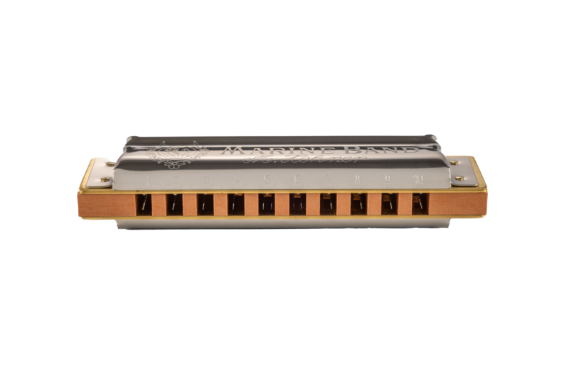 Hohner Marine Band Key of A Blues Harmonica