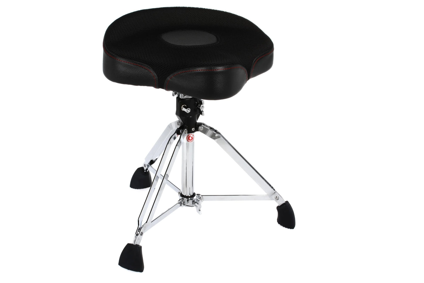 Moto-style Airtech Mesh Drum Throne Double-braced Gibraltar 9608MW2T