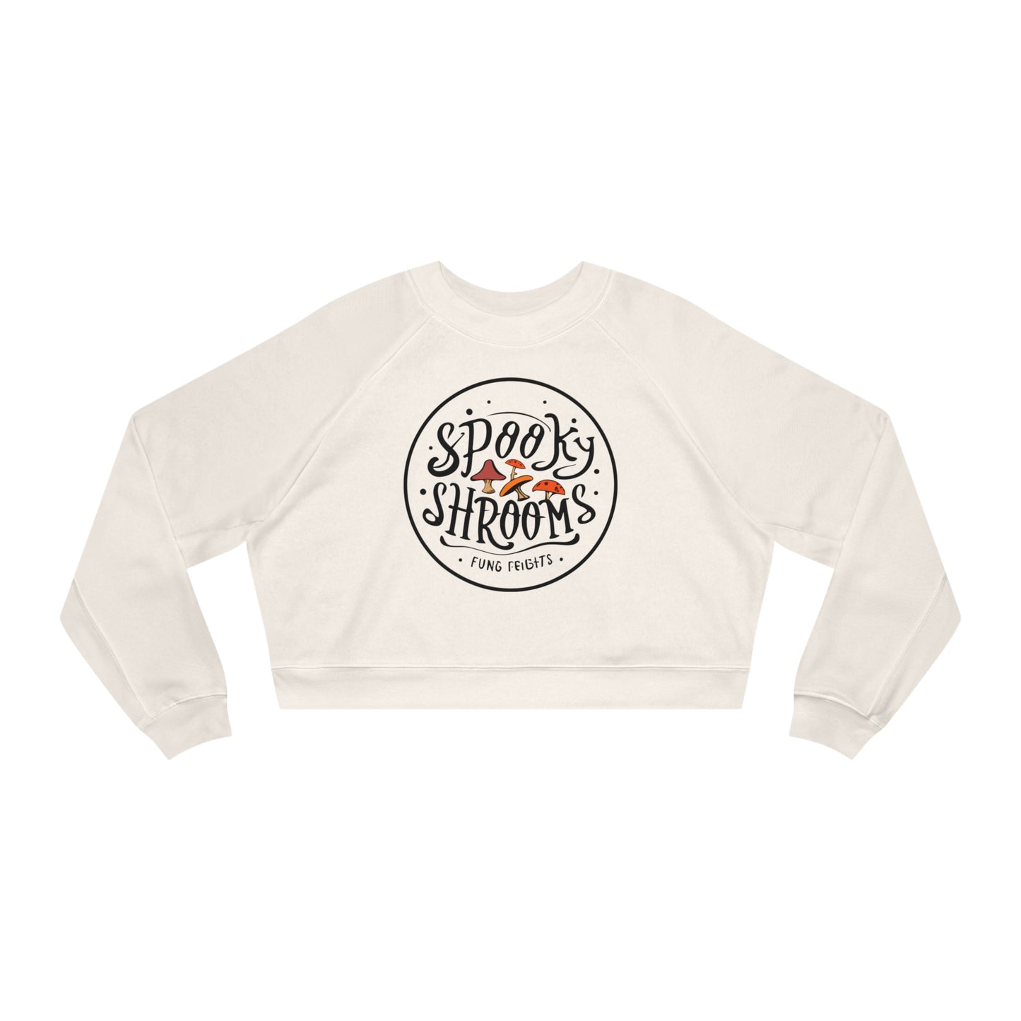 Unique Mushroom Costume & Spooky Season Halloween Sweatshirt