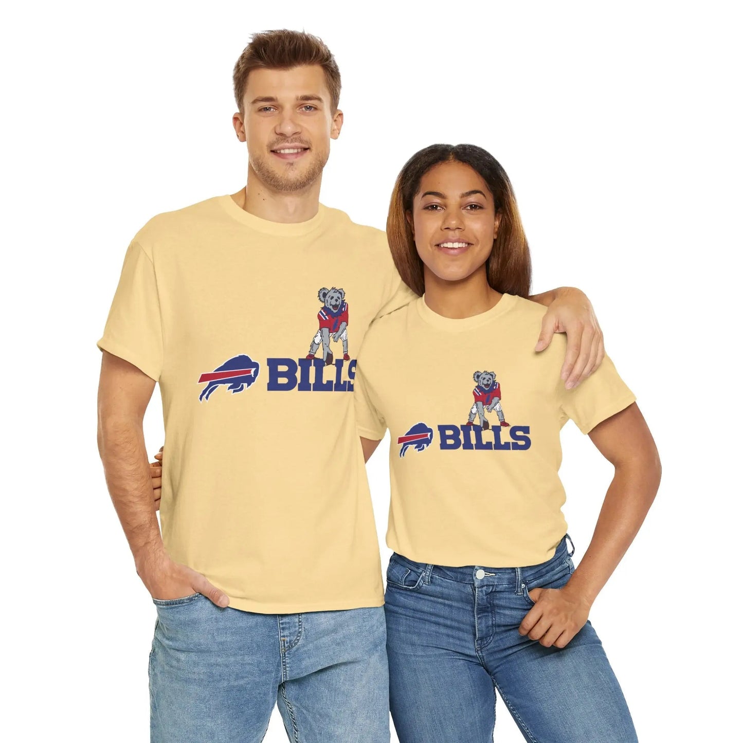 Buffalo Bills Dancing Bear Grateful Dead T-Shirt The Gridiron Collection