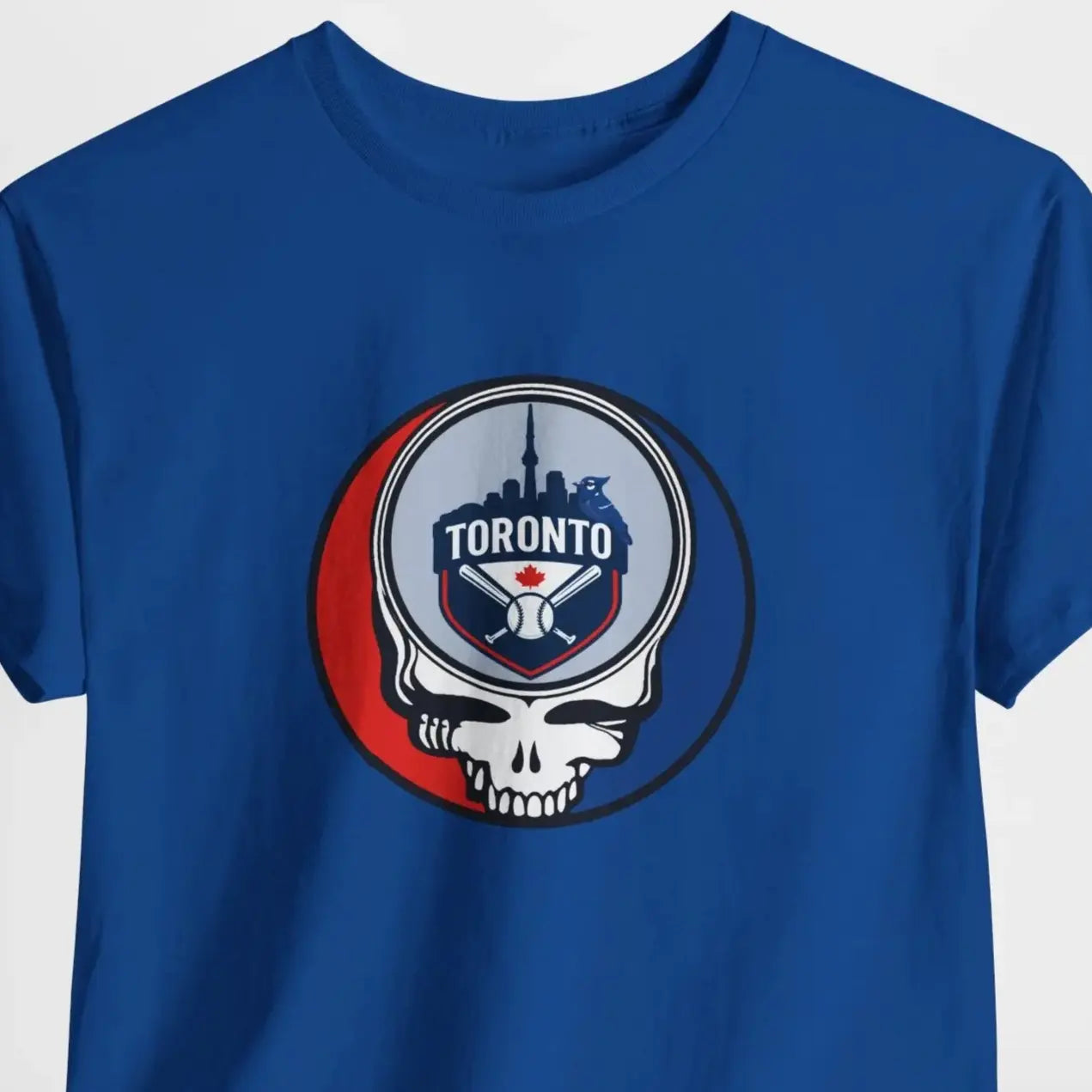 Toronto Blue Jays Steal Your Face T-Shirt Baseball Edition The Ballpark Collection