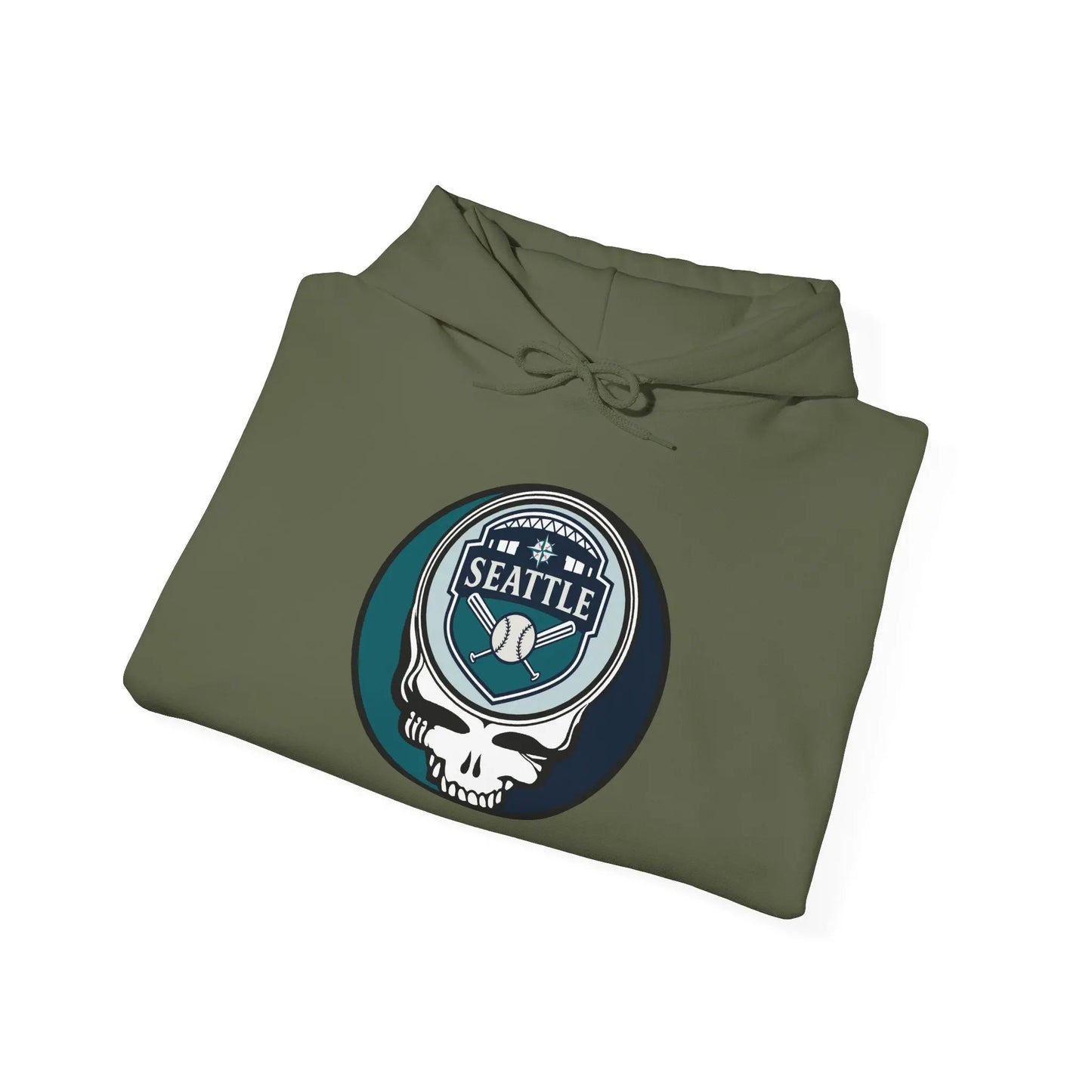 Seattle Baseball Edition Grateful Dead Unisex Heavy Blend Hoodie The Ballpark Collection