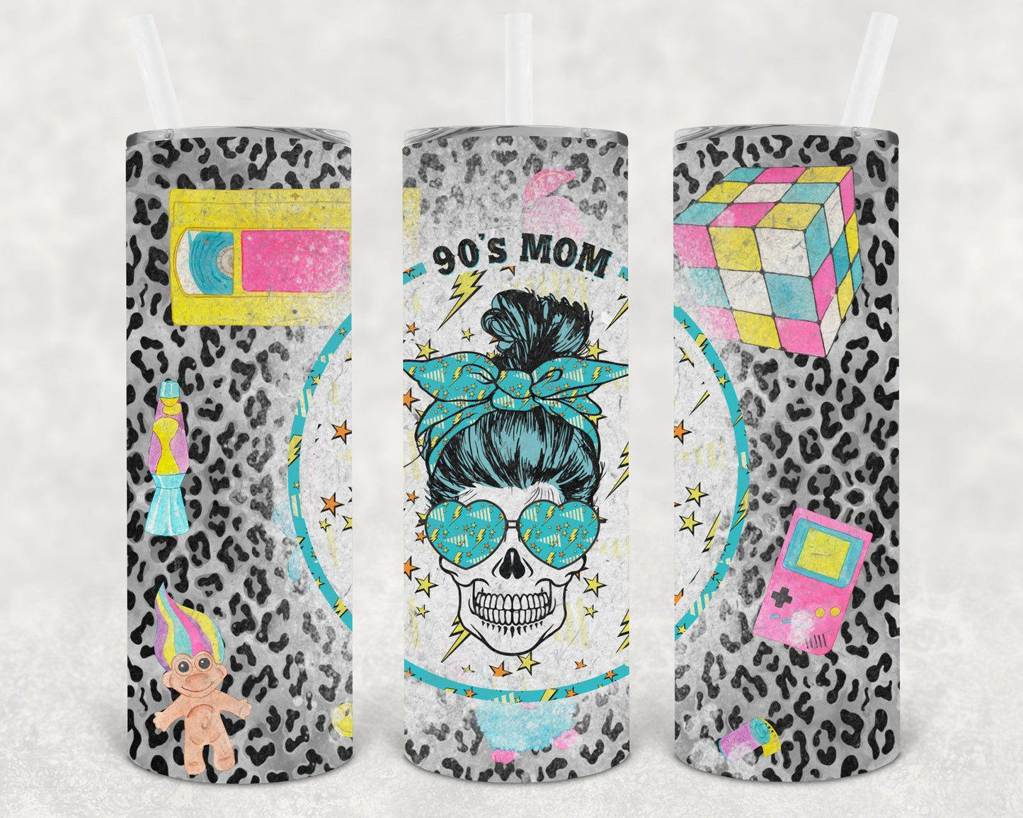 90s Mom 20 oz Skinny Tumbler