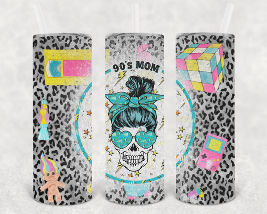 90s Mom 20 oz Skinny Tumbler