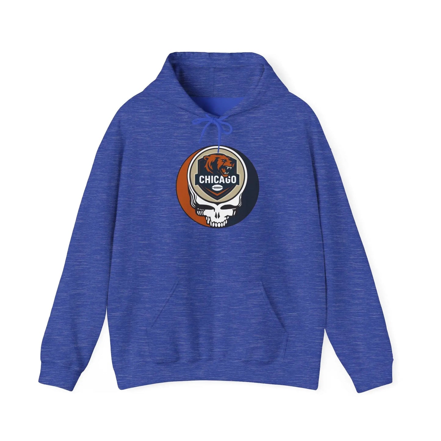 Chicago Bears Stealie Grateful Dead Hooded Sweatshirt NFL The Gridiron Collection