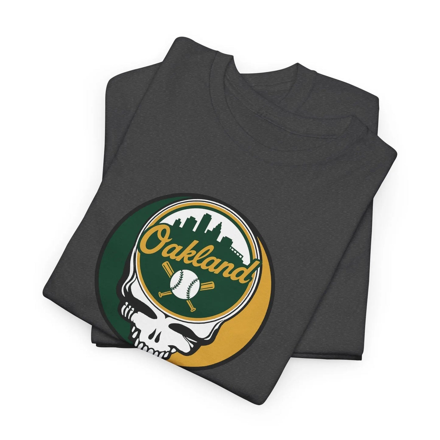 Oakland A's Grateful Dead Steal Your Face T-Shirt The Ballpark Collection