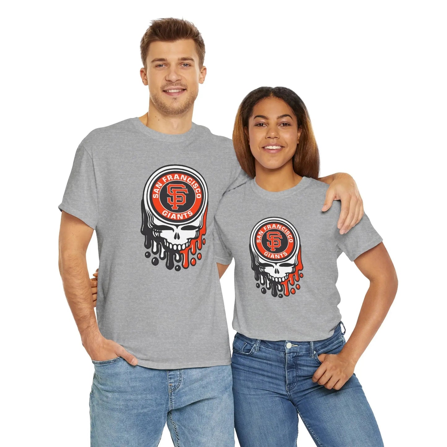 San Francisco Giants Dripping Stealie T Shirt Baseball Edition MLB