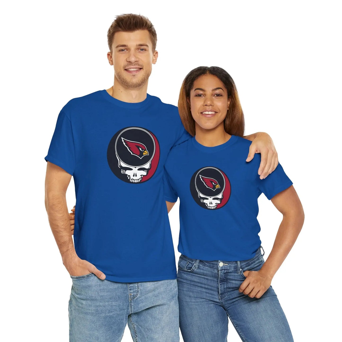 Arizona Cardinals Grateful Dead Steal Your Face T-Shirt NFL