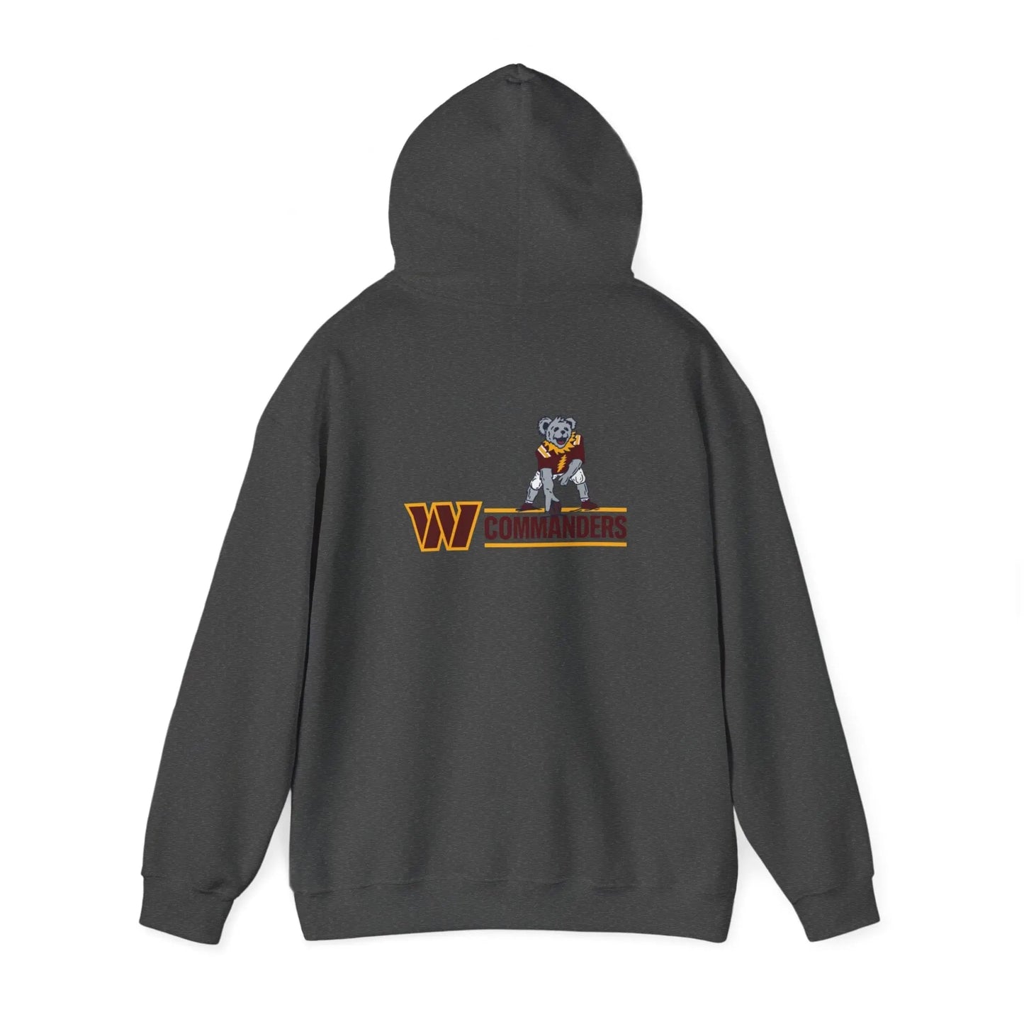 Washington Commanders Dancing Bear Unisex Hoodie Two-Sided The Gridiron Collection
