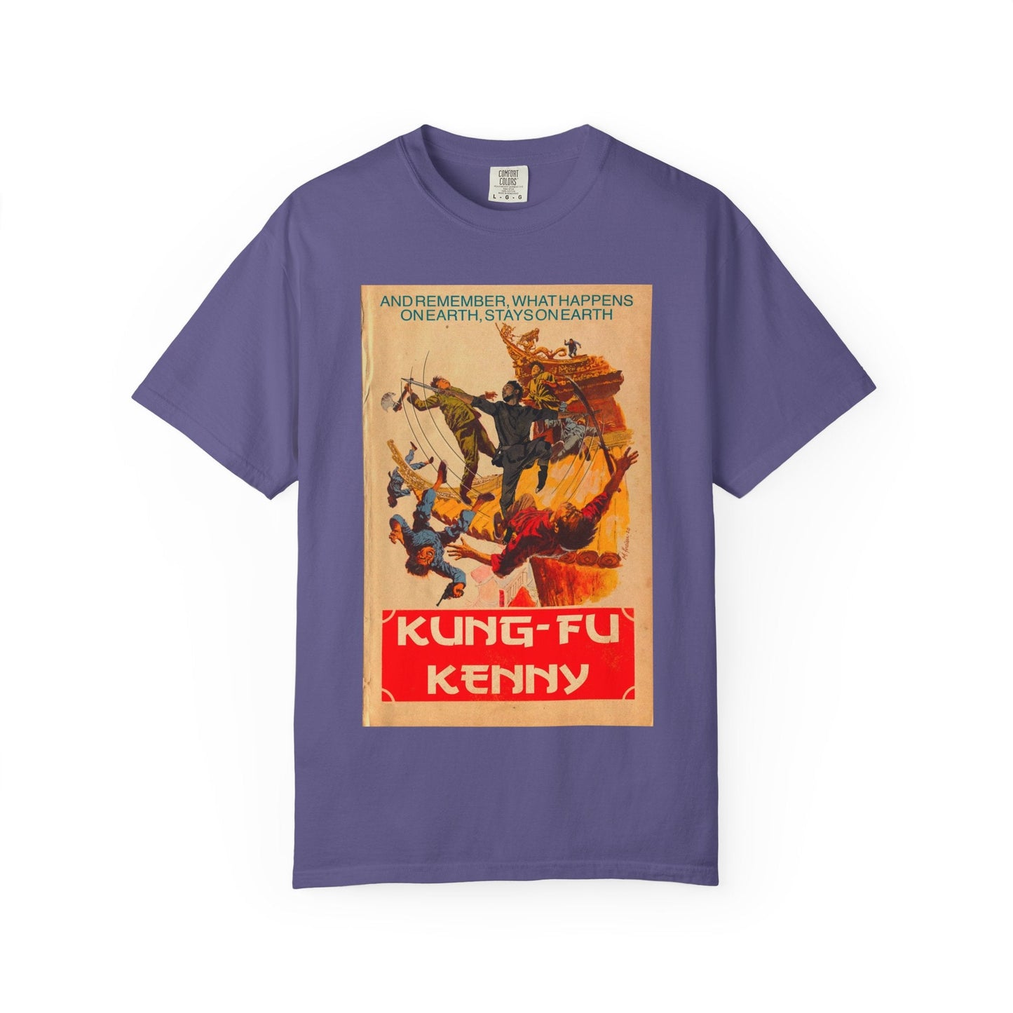 Kung Fu Kenny - Unisex Comfort Colors T-shirt