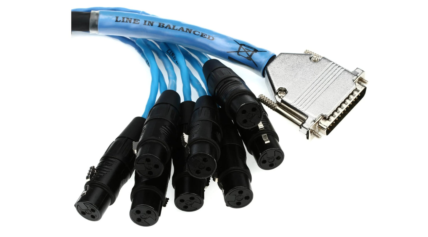 Avid 4 Foot DB25 to XLR Female DigiSnake Cable
