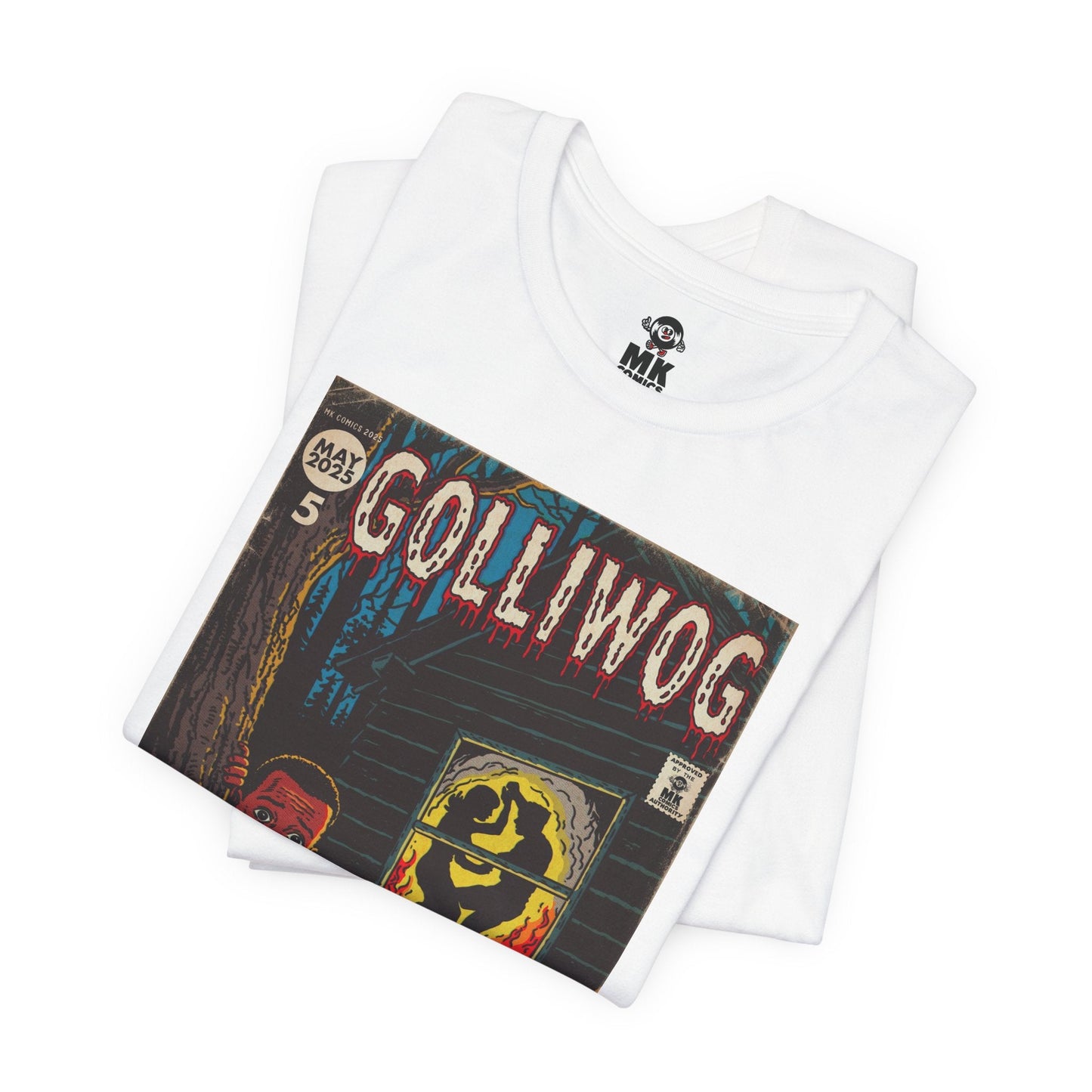 Waterproof Mascara Unisex Jersey Short Sleeve Tee Golliwog
