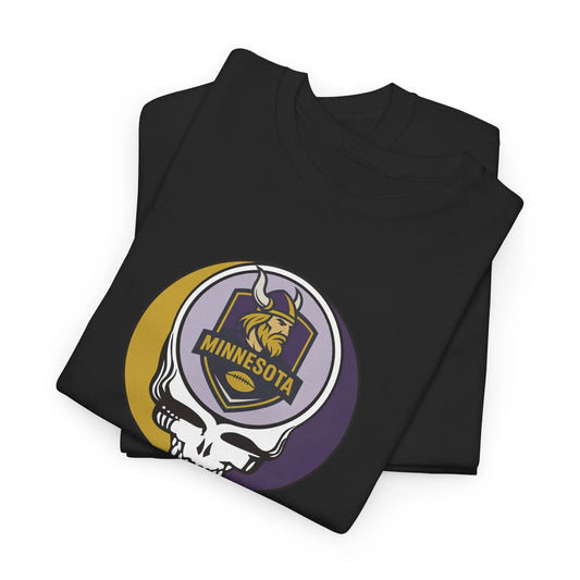 Minnesota Vikings Stealie Cotton Unisex Grateful Dead Tee The Gridiron Collection