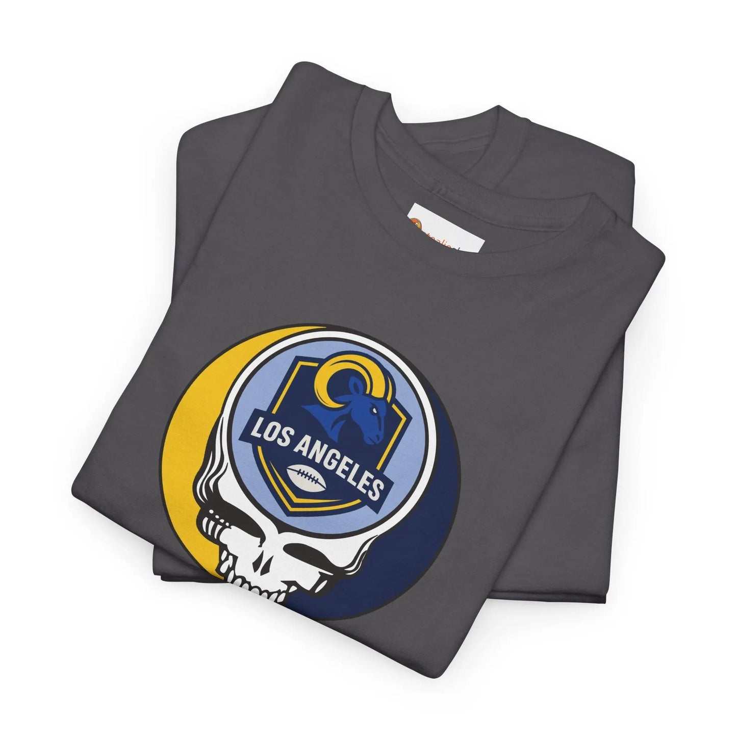 Los Angeles Rams Grateful Dead Steal Your Face T-Shirt The Gridiron Collection NFL
